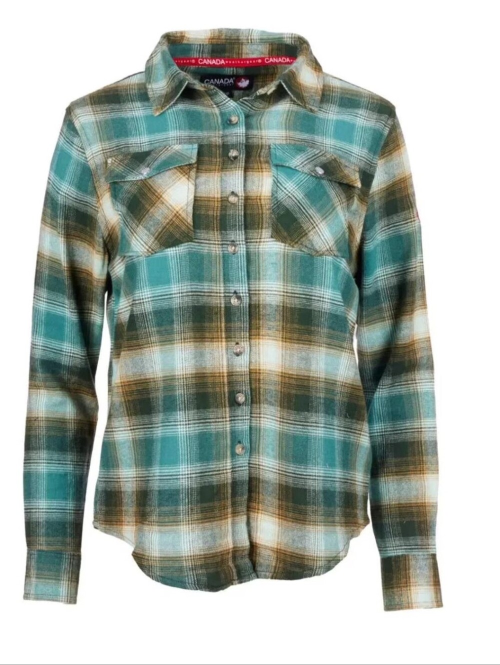 Canada Weathergear Plaid Flannel Button Down Shirt Size XXL